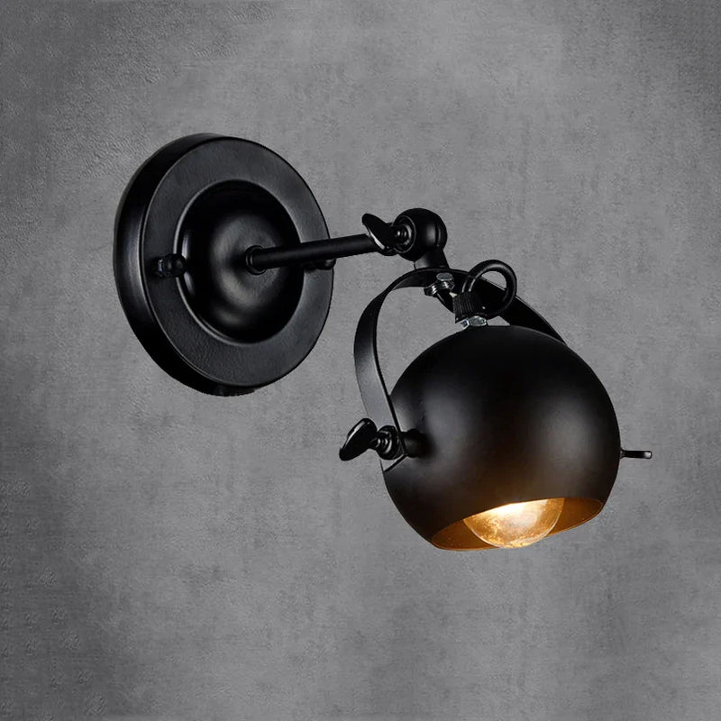 Afralia™ Retro Loft Wall Light Sconce Bra for Clothing Shop and Home Decor