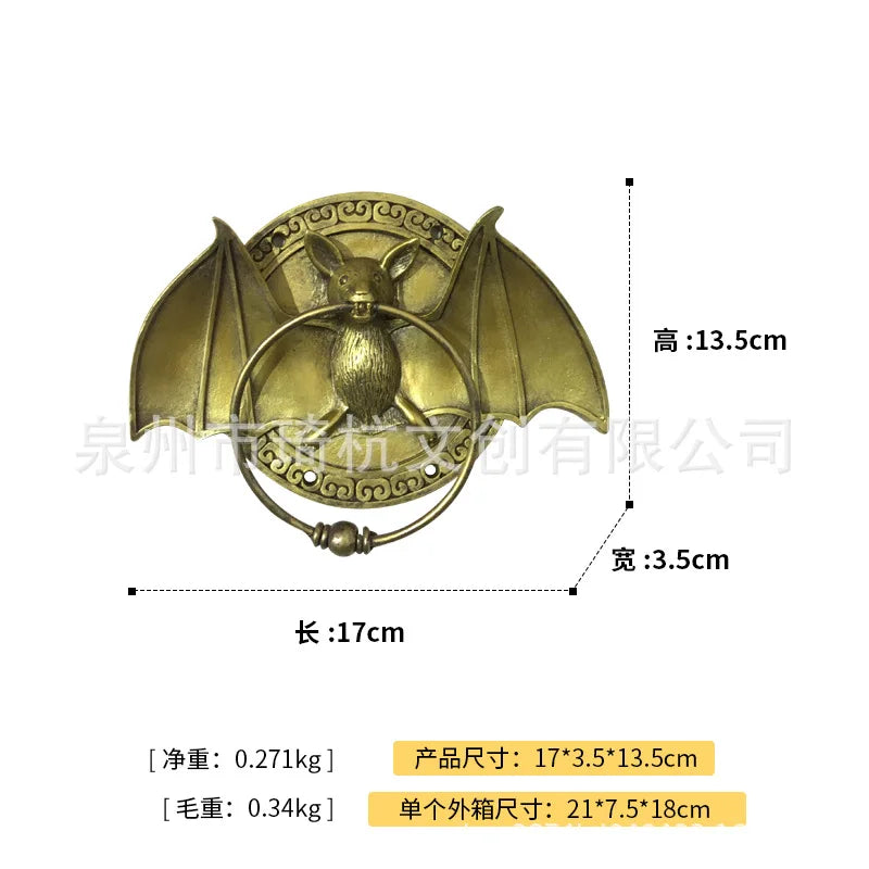 Afralia™ Dog Head Door Knocker Pendant Resin Wall Decoration, Courtyard Crafts