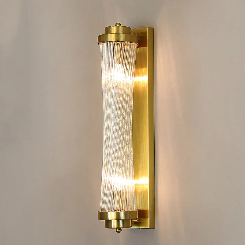 Afralia™ Crystal Wall Lamp: Modern Minimalist Luxury LED Lights for Living Room, Bedroom & Aisle