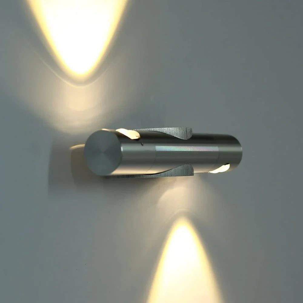 Afralia™ Rotatable LED Wall Light for Indoor Bedroom Home Decor