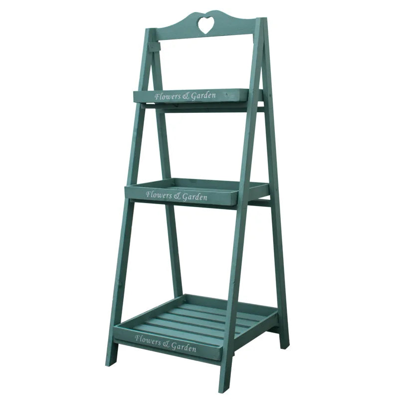 Afralia™ Retro Solid Wood Plant Stand - Multi-layer Floor Type Design