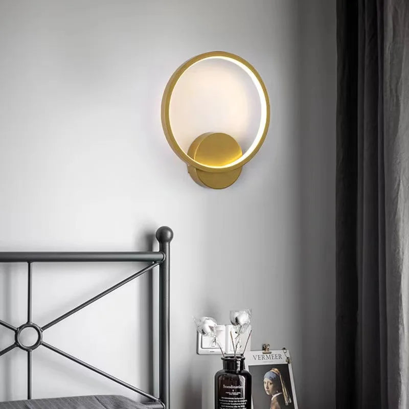 Afralia™ LED Wall Lights: Bedroom & Living Room Lighting Sconce for Home Décor