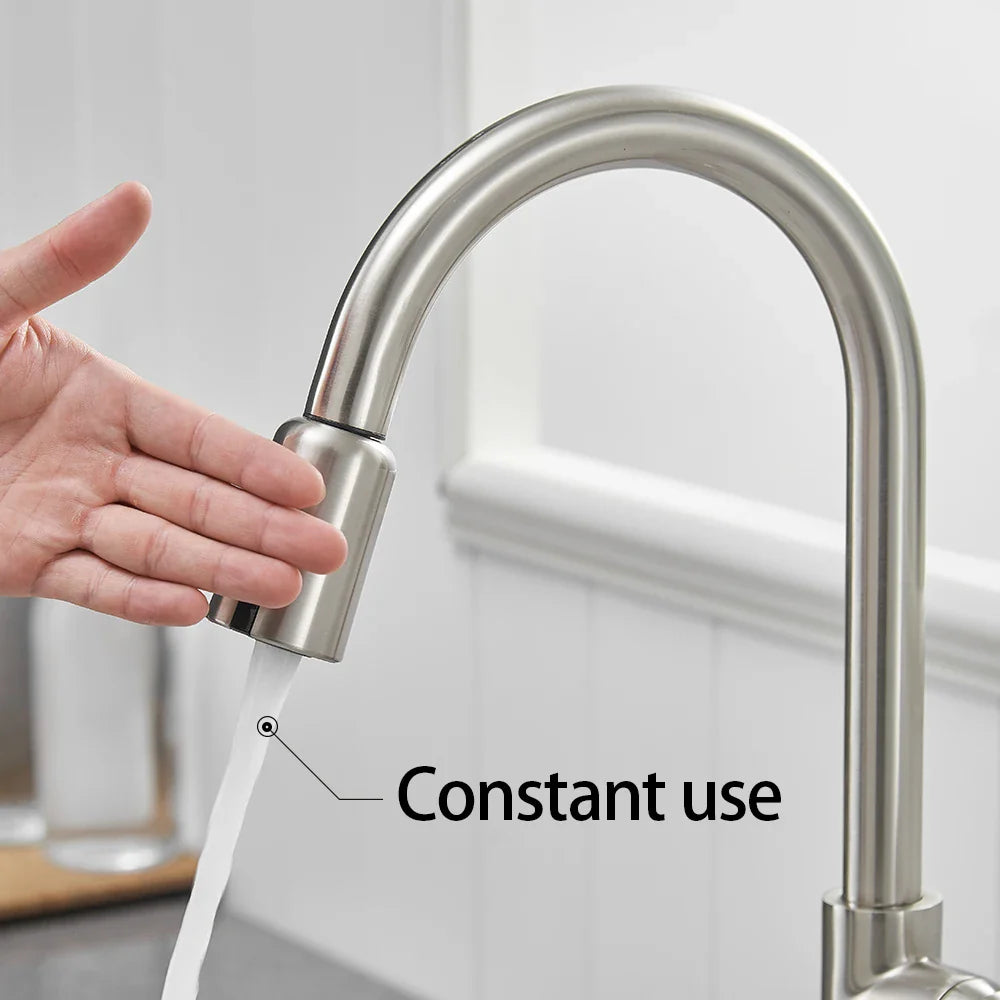 Afralia™ Intelligent Faucet Sensor Mixer for Bathroom Kitchen, Water-Saving Automatic Adapter
