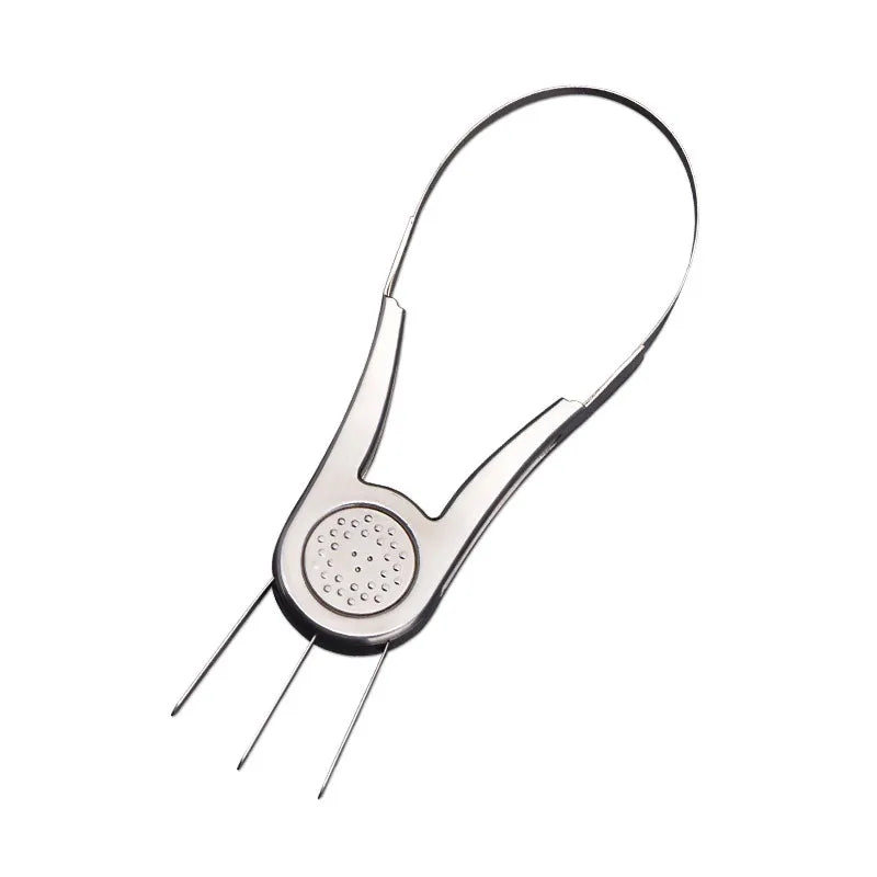 Afralia™ Mango Splitter and Peeler - Stainless Steel Fruit Cutting Tool