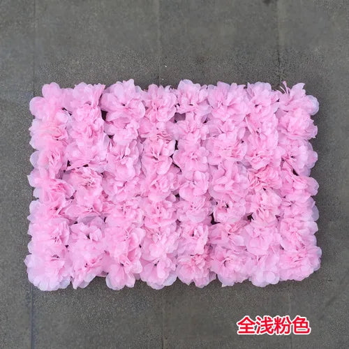 Afralia™ Silk Rose Flower Wall Wedding Christmas Decoration Silk Hydrangea Backdrop