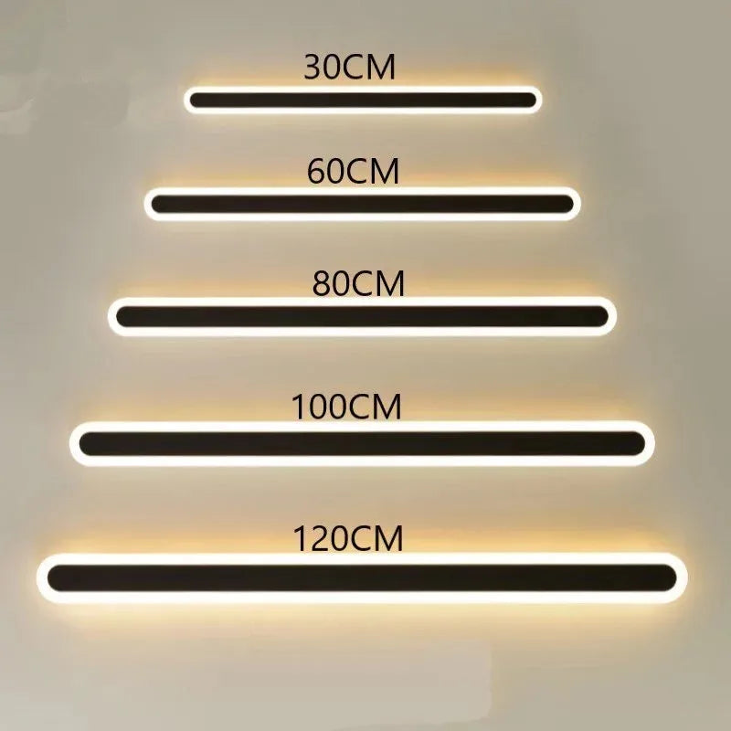 Afralia™ LED RGB Wall Light for Bathroom Mirror Bedroom Bedside Indoor Decoration