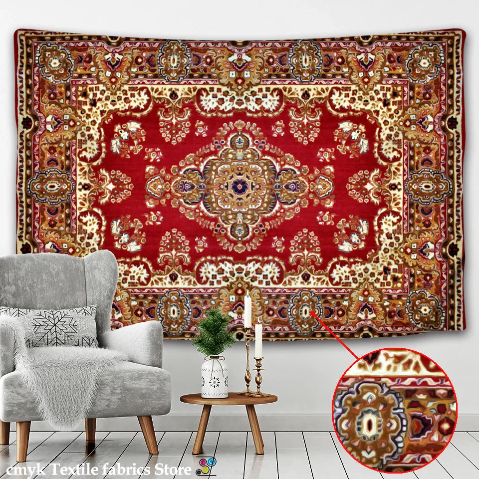 Afralia™ Indian Mandala Tapestry Bohemian Witchcraft Hippie Bedroom Decor
