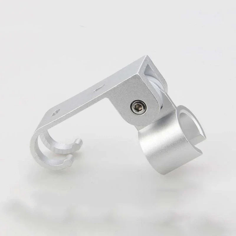 Afralia™ Adjustable Aluminum Rain Head Holder for Shower - Wall Mounted, Rustproof Stand