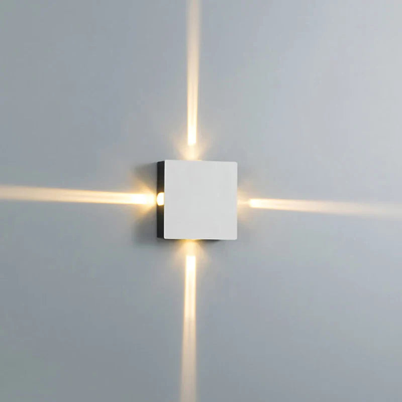 Afralia™ LED Cross Wall Sconce for Indoor Lighting in Bedrooms, Living Rooms, and Corridors