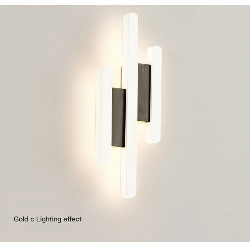 Afralia™ Piano Keys Wall Lamp: Modern Bedroom Living Room Light