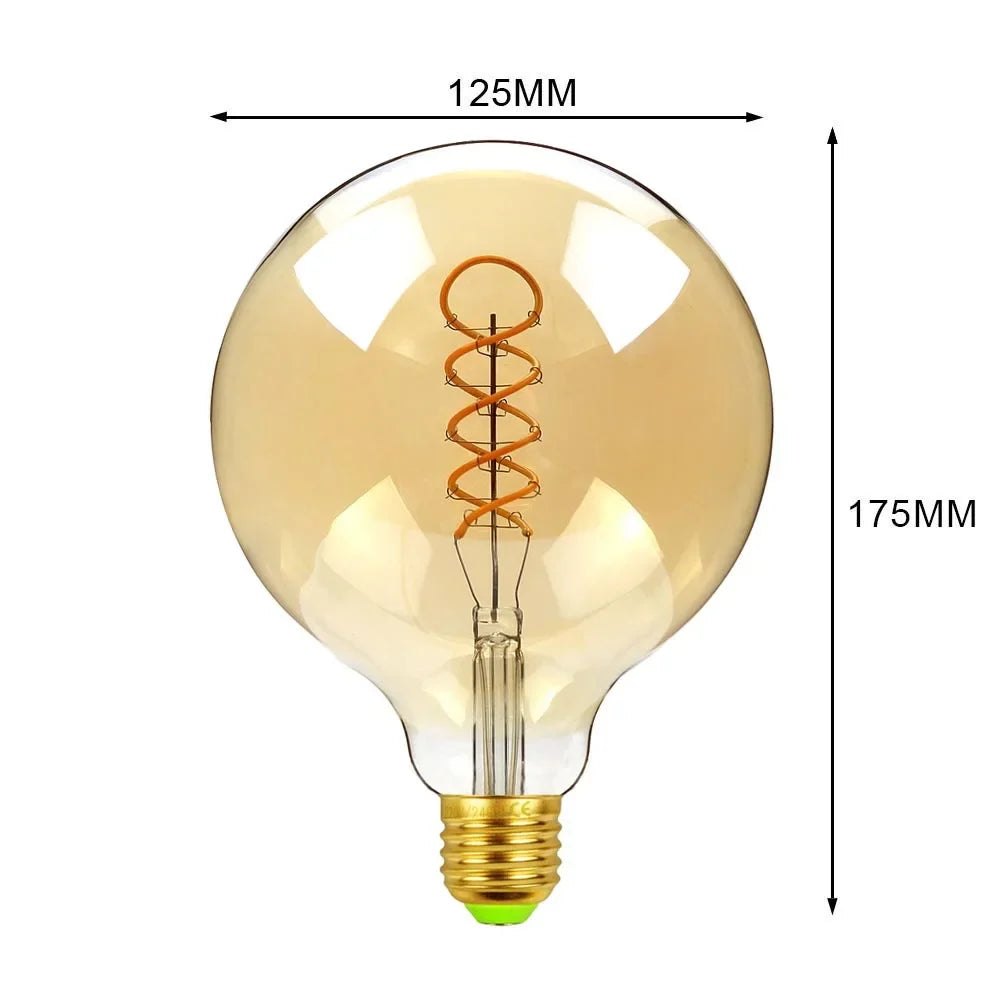 Afralia™ Retro Loft Edison LED Light Bulb 2300K Dimmable Vintage Industrial Lamp