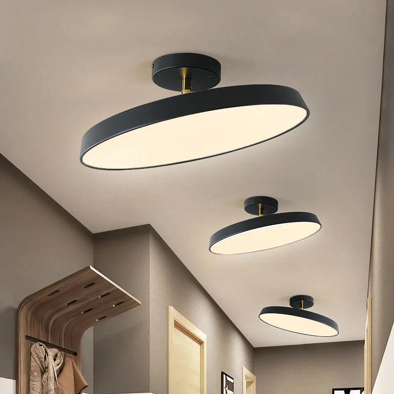 Afralia™ Rotatable LED Ceiling Lamp: Nordic Minimalist Modern for Bedroom, Study Room, Kitchen