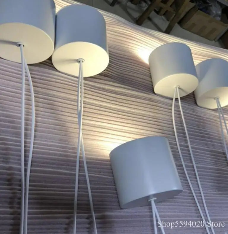 Afralia™ Modern Wire Pendant Lamp LED Bedroom Industrial Lighting Fixtures