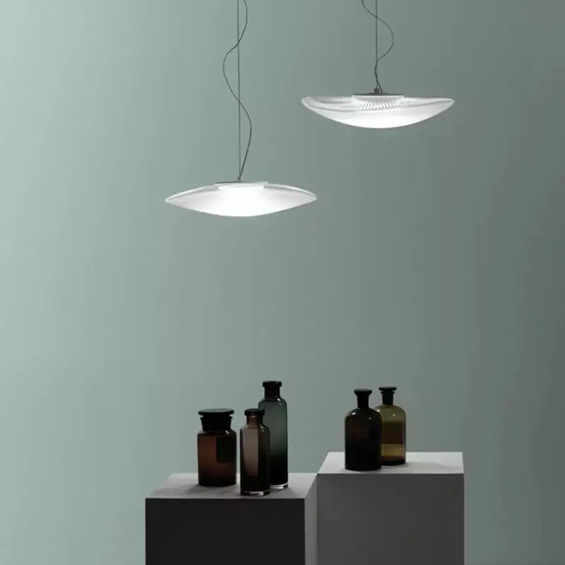 Afralia™ F35 Glass Pendant Lamp: Nordic Design for Living, Dining, Bedroom