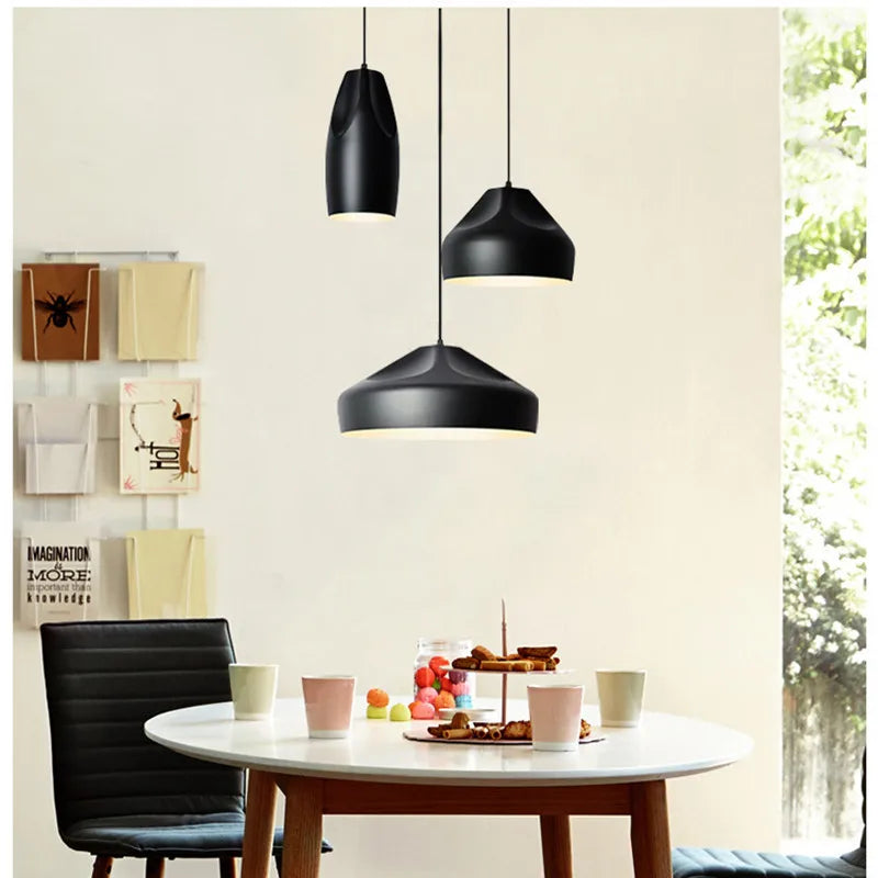 Afralia™ Micro LED Pendant Lights: Nordic Minimalistic Art Deco Lighting for Living Room, Dining Room & Bedroom