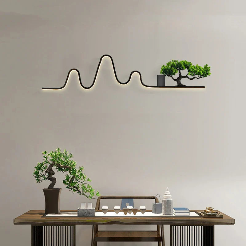 Afralia™ Outdoor LED Wall Lamp for Garden Villa Landscape Decoration