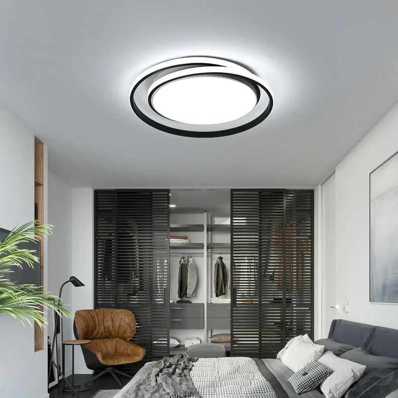 Afralia™ Nordica LED Ceiling Light - Modern Metal Fixture for Home Decor