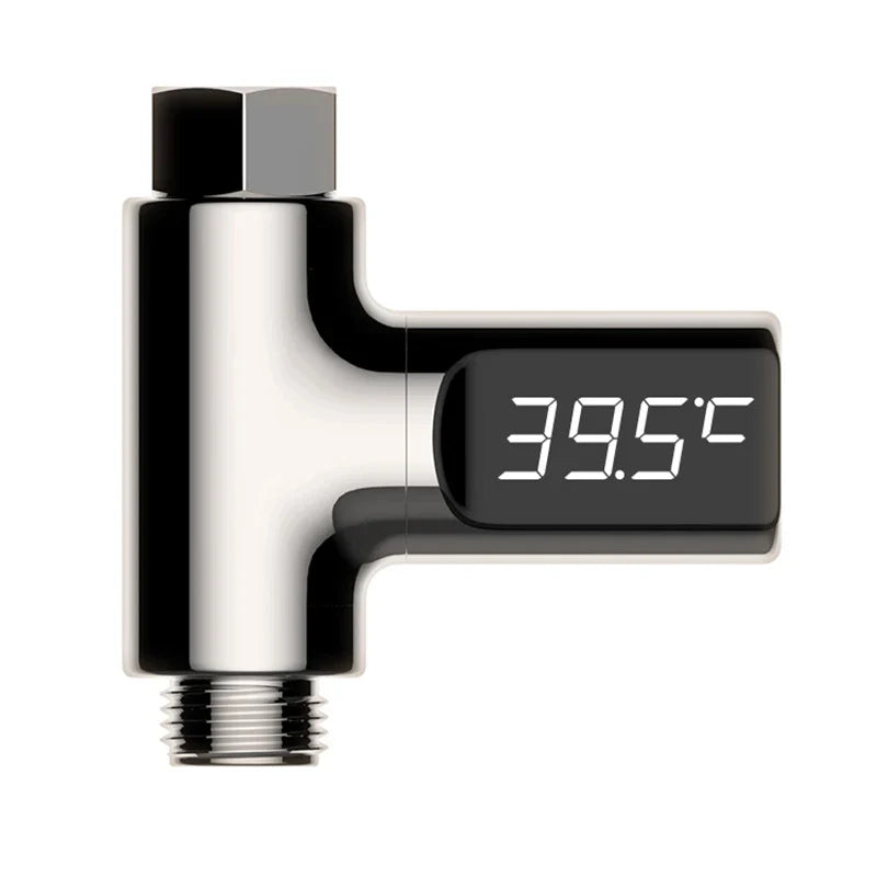 Afralia™ LED Shower Thermometer with Temperature Display - Baby Safe Heat Gauge