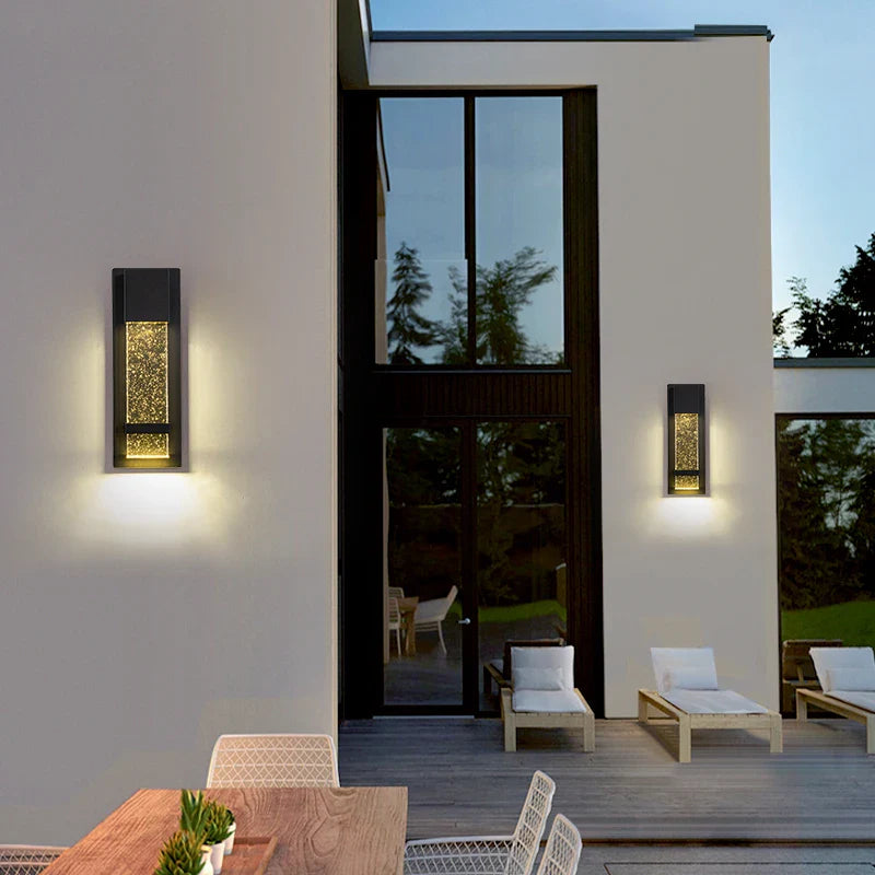 Afralia™ Outdoor LED Wall Lamp with PIR Motion Sensor and IP65 Waterproof Grade