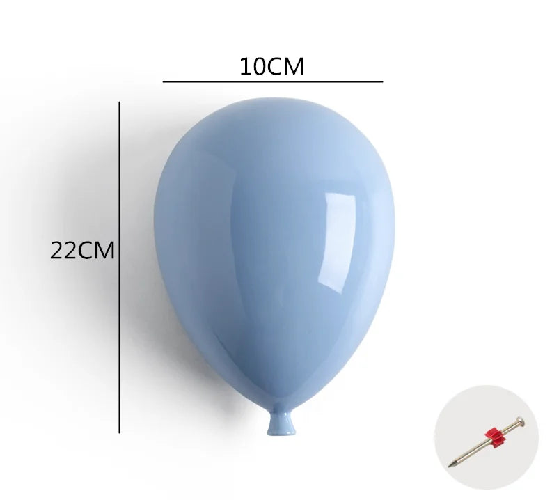 Afralia™ Cartoon Balloon Wall Hanging Decoration for Modern Home and Children's Room