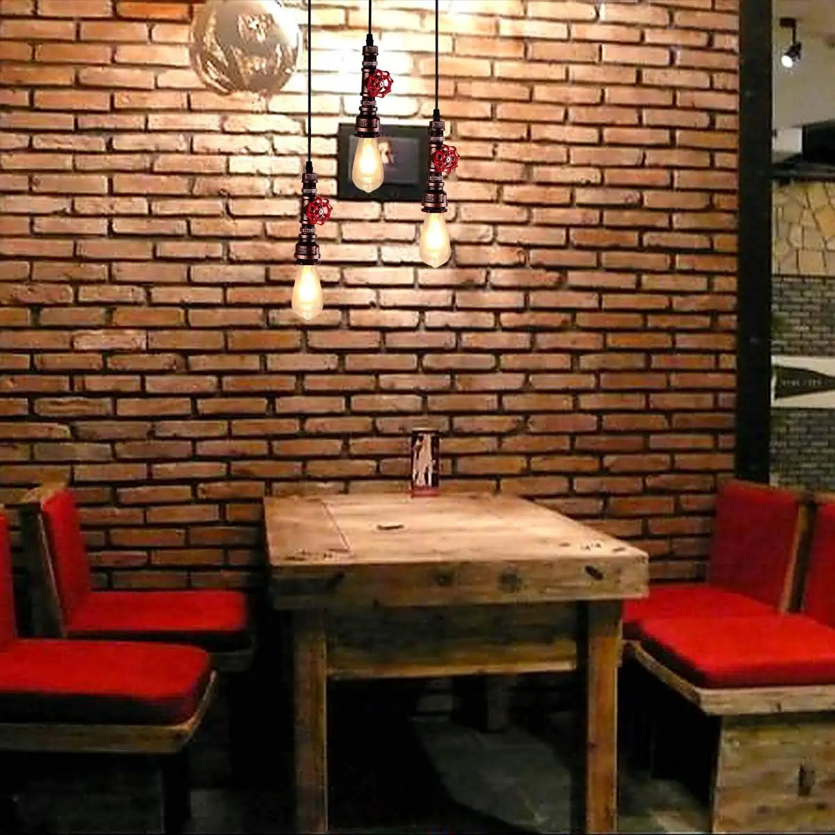 Afralia™ Industrial Retro Loft Pendant Light Water Pipe Ceiling Lamp