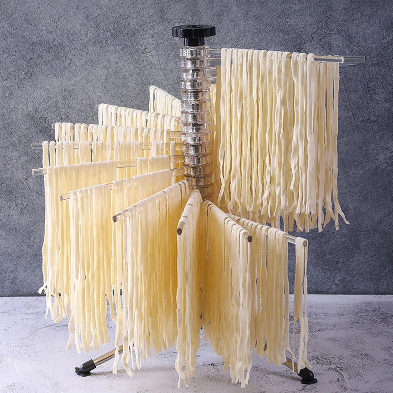 Afralia™ Pasta Drying Rack: Portable Noodle Hanging Stand for Spaghetti & More