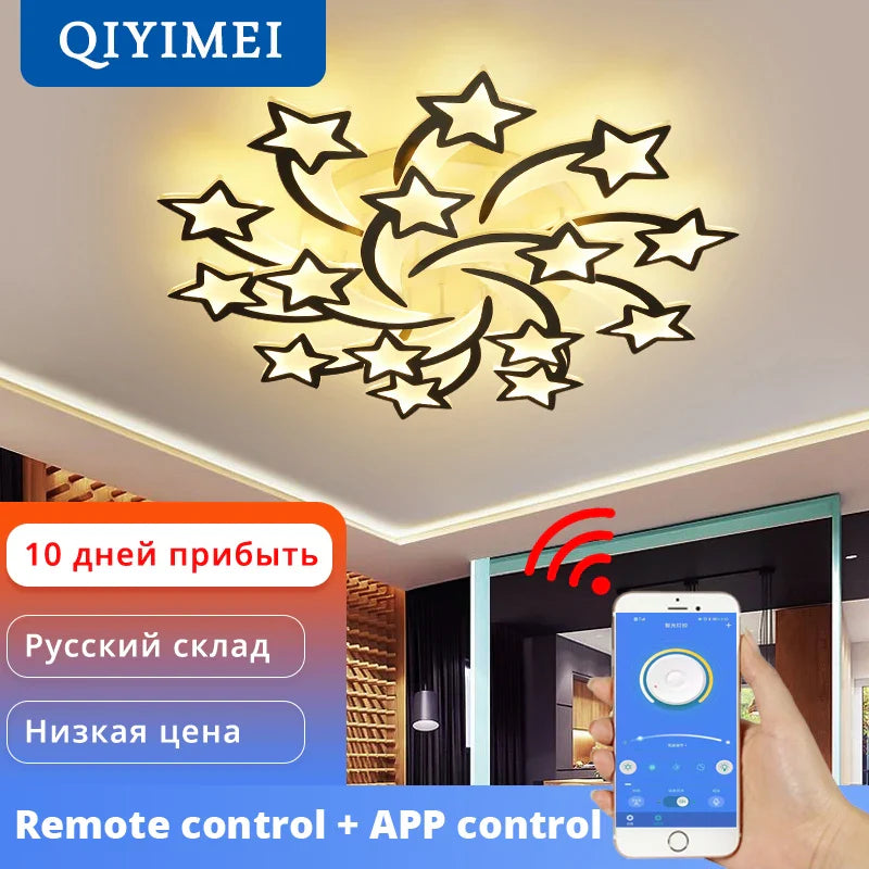 Afralia™ LED Chandelier: Modern Dimmable Indoor Lighting for Bedroom, Hall, Living Room