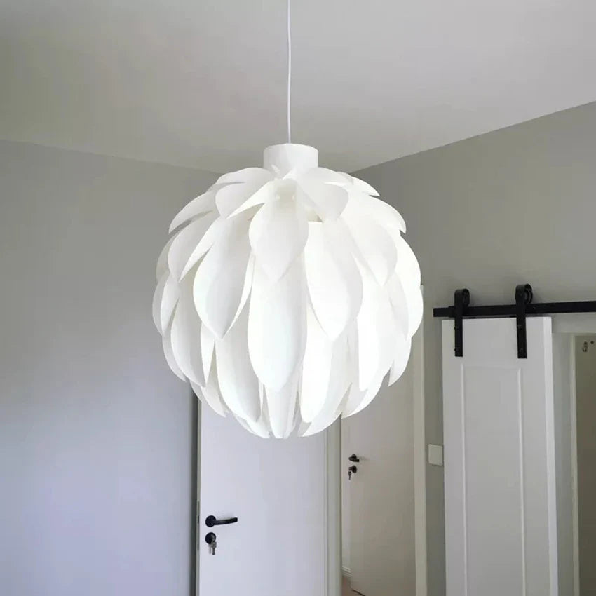 Afralia™ Pinecone Pendant Light - Modern White Acrylic Lamp for Dining Room