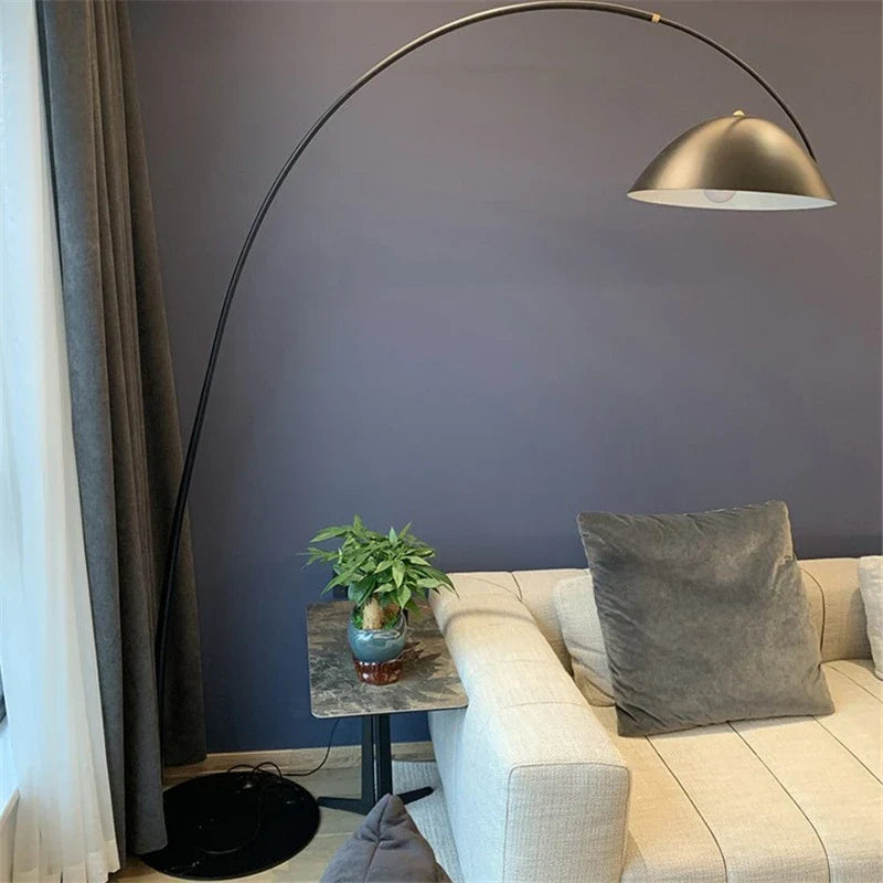 Afralia™ Nordic LED Floor Lamp | Minimalist Vertical Design for Living Room and Bedroom