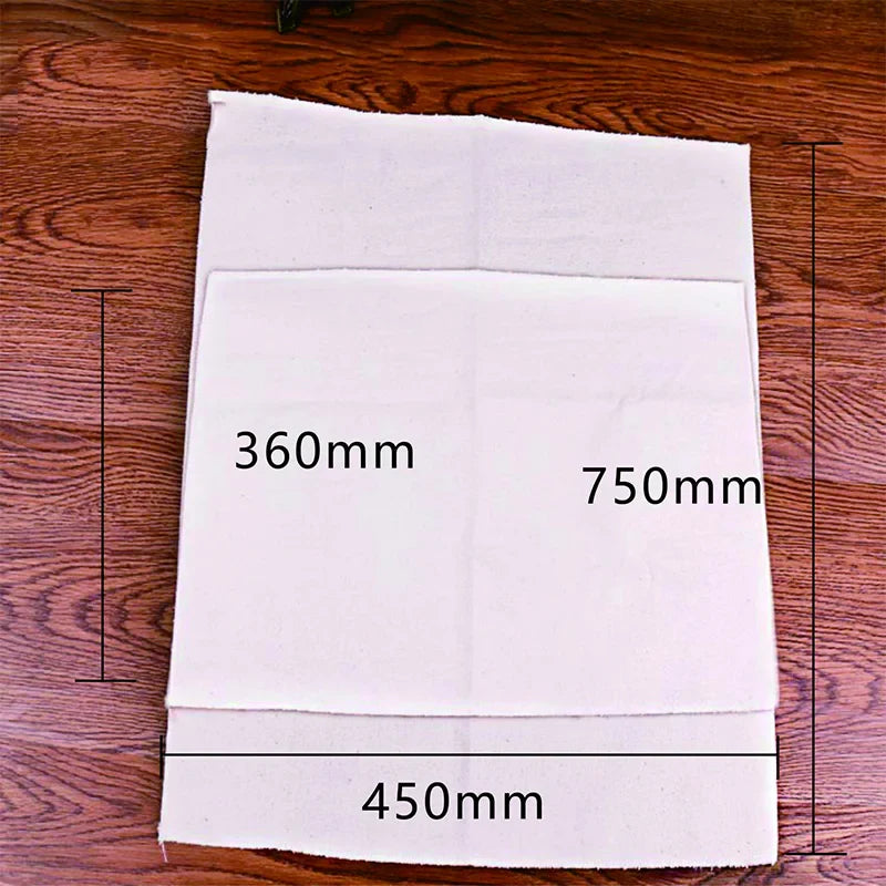 Afralia™ Linen Flax Cloth Baking Mat Baguette Pan Kitchen Tool Set