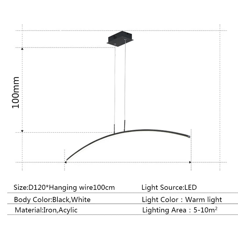 Afralia™ LED Pendant Lamp: Modern Office Kitchen Chandelier, Nordic Style Ceiling Light, AC110V 220V