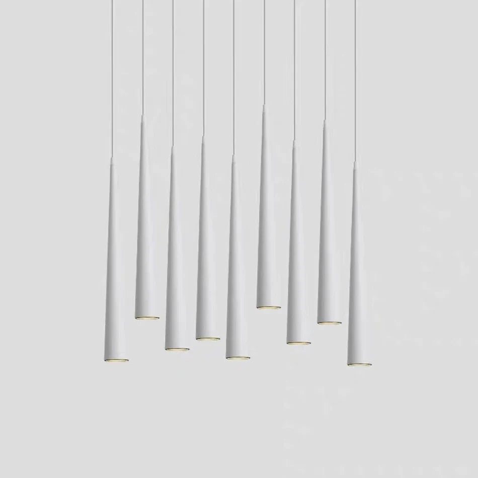 Afralia™ LED Tube Pendant Lights for Kitchen Dining Room Bar Decoration Lighting