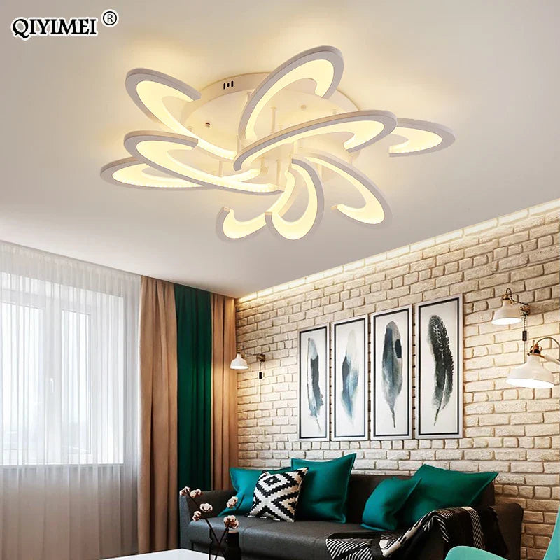 Afralia™ Ultra-thin LED Ceiling Light for Living Room & Bedroom