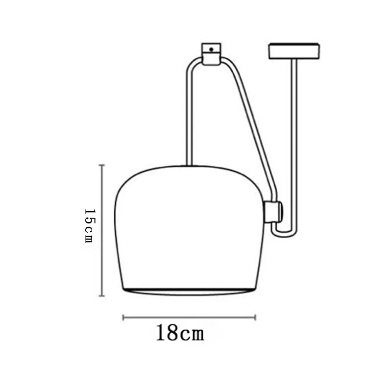 Afralia™ Modern Spider Drum Pendant LED Ceiling Light Industrial Fixture for Kitchen and Restaurant