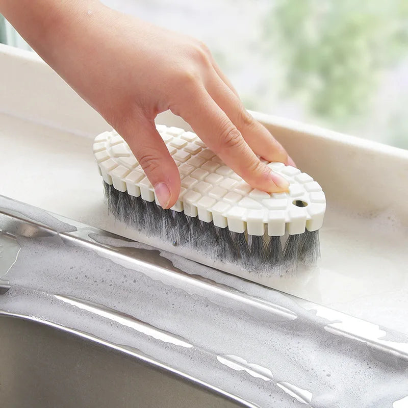 Afralia™ FlexiClean Brush: Multi-Use Floor, Window & Laundry Cleaner