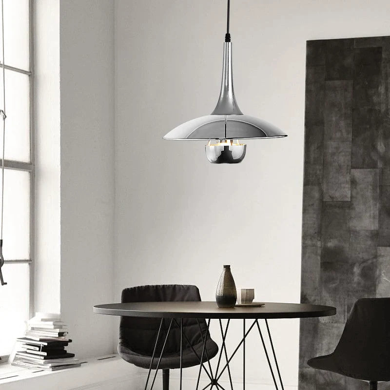 Afralia™ UFO Shift Pendant Light: Height Adjustable, Restaurant Personality Lamps