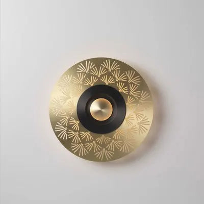 Afralia™ Round Stainless Steel LED Wall Lamp for Modern Decor in Home, Store