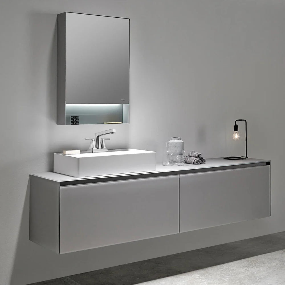 Afralia™ Matte Black Double Handle Bathroom Sink Faucet 3 Holes Hot Cold Water Mixer