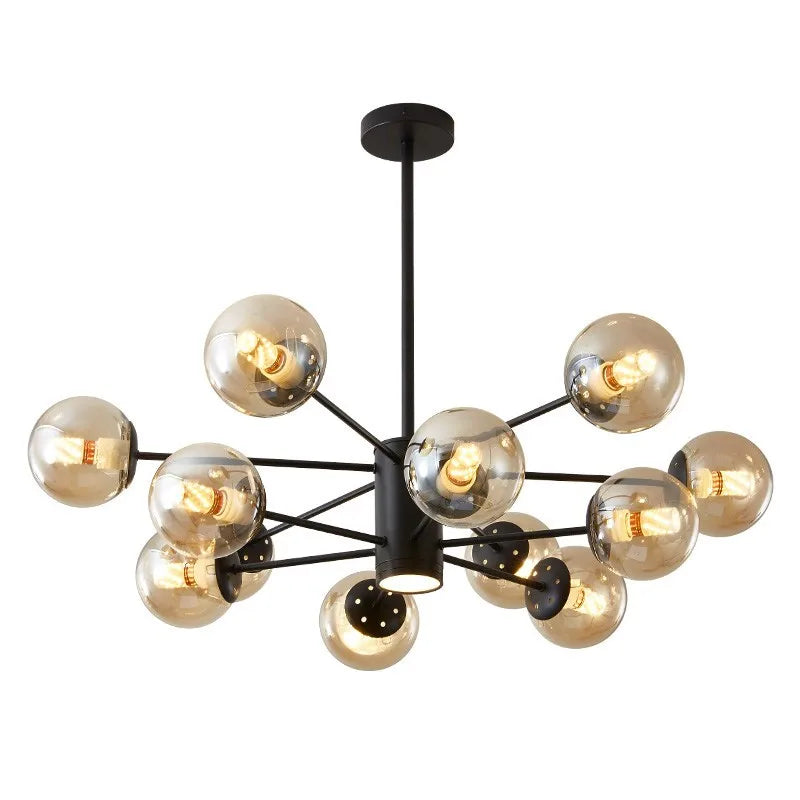 Afralia™ Modern Gold LED Chandelier Tree Branches Ceiling Lights for Living Room & Cafe