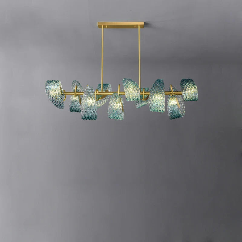 Afralia™ G9 LED Copper Pendant Light for Foyer & Dining Room