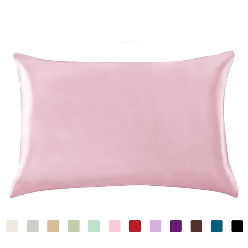 Afralia™ Silk Cozy Pillowcase | Soft Satin Hair Beauty Cover Home Bedding Case