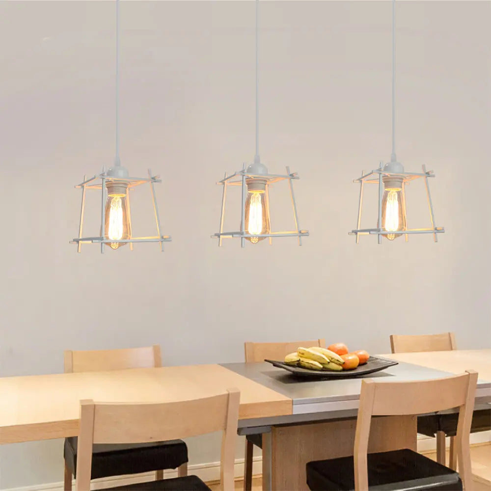Afralia™ Industrial Pendant Lights: Modern LED Hanging Lamps for Home Living Room Kitchen Decor