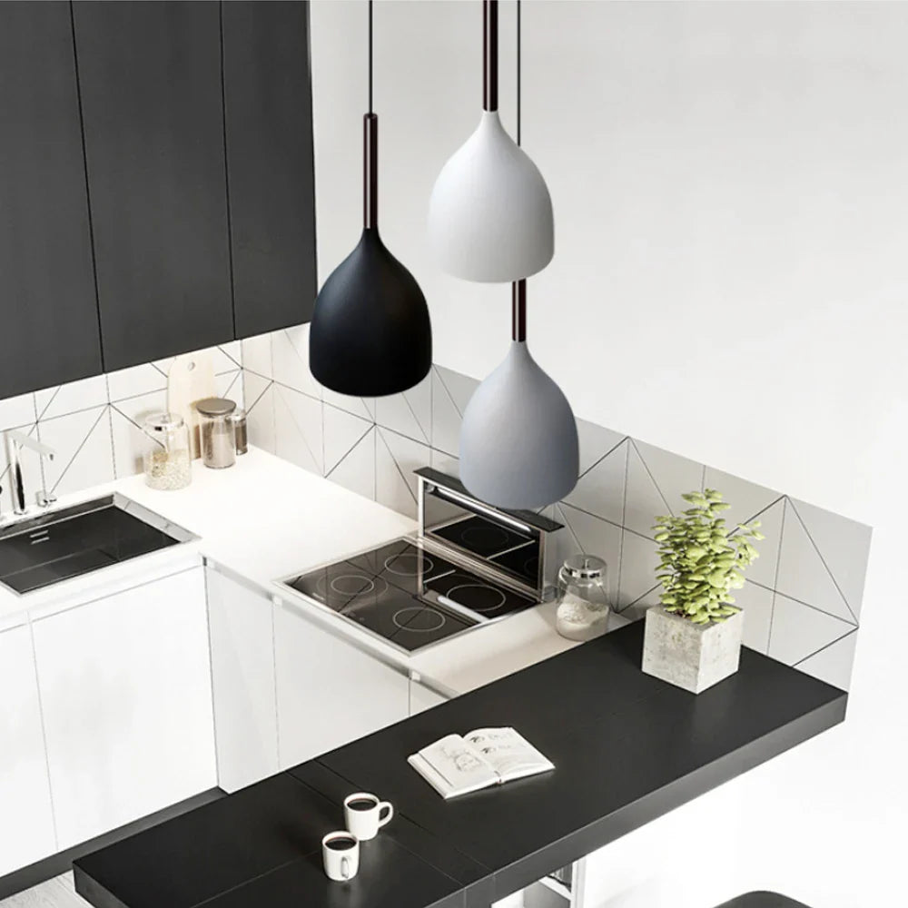 Afralia™ Nordic Pendant Chandelier: Vintage Retro Loft Hanging Lamp for Home Decor Lighting
