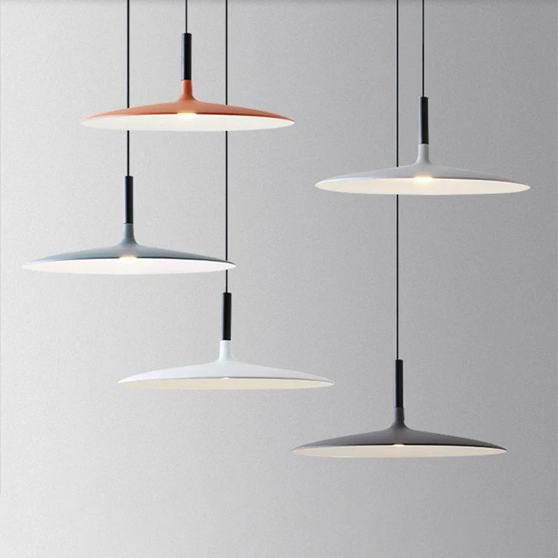 Afralia™ UFO LED Pendant Light - Modern Nordic Chandelier for Home and Restaurant