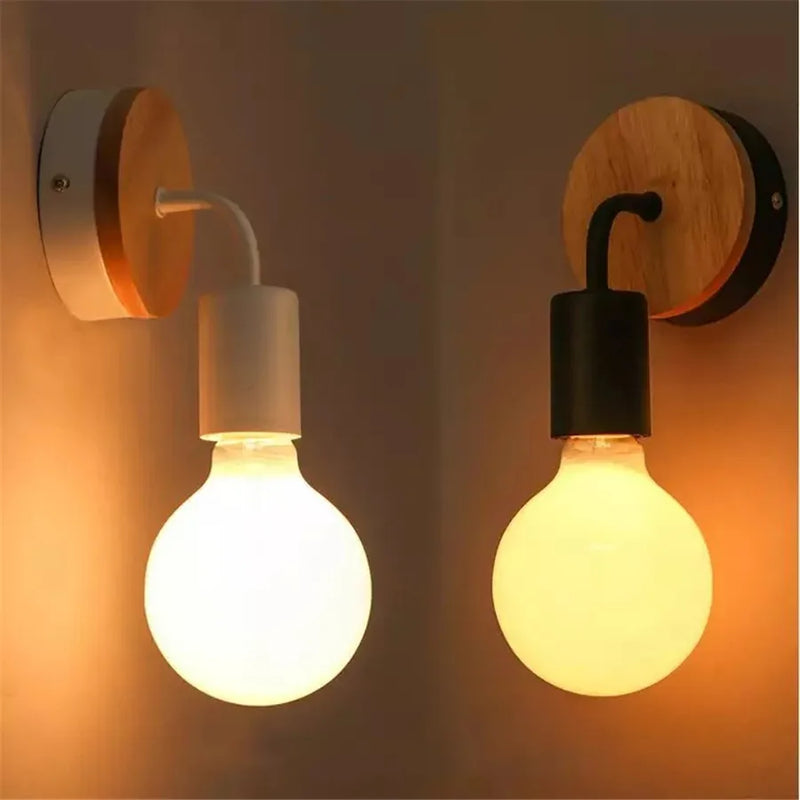 Afralia™ Modern Minimalist Wall Lamp E27 Indoor Sconces Lighting for Living Room