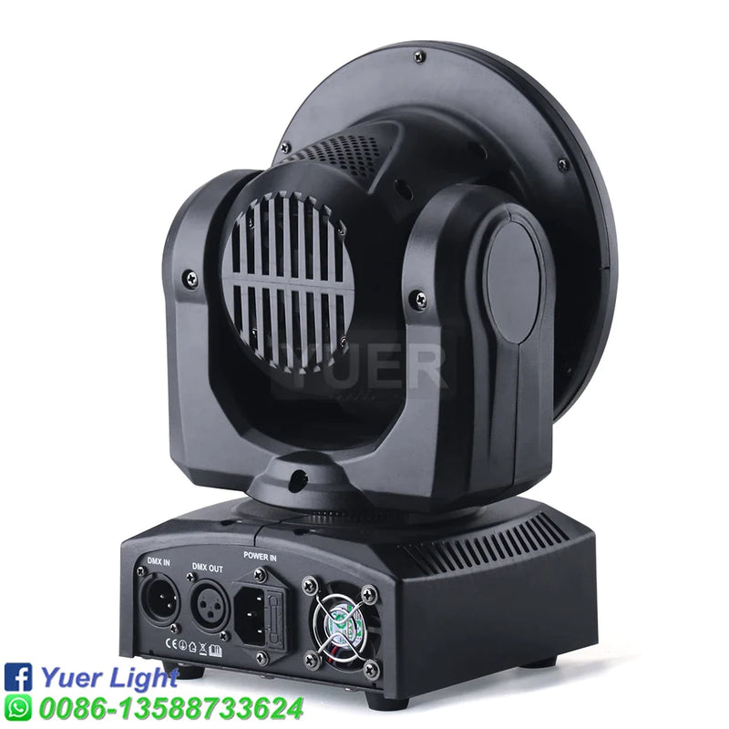 Afralia™ LED RGBW Beam Moving Head Light: Music Control, DMX, DJ Disco, Stage Lighting