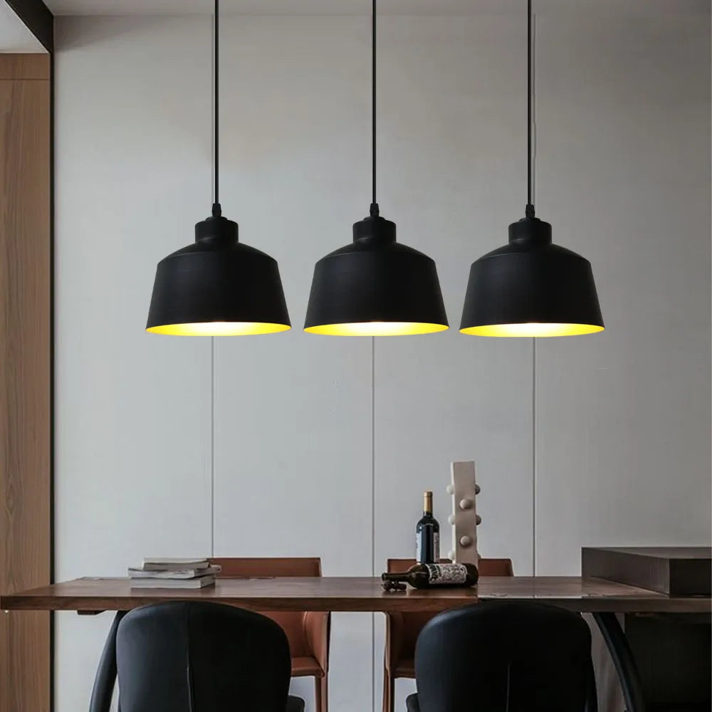 Afralia™ Nordic Loft Pendant Lights for Dining Room Kitchen Island E27