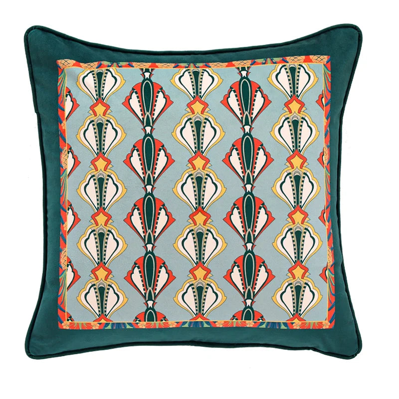 Afralia™ Tropical Pineapple Garden 45x45cm Cushion Cover