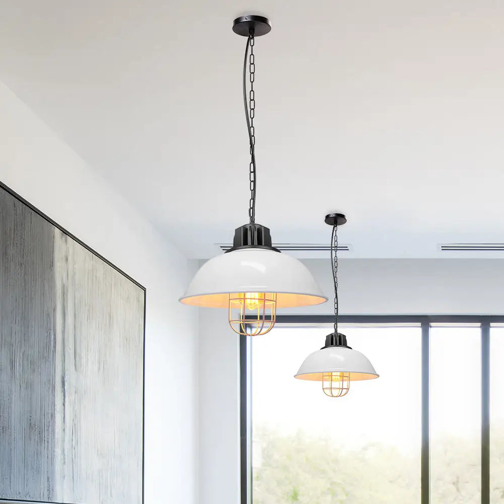 Afralia™ Retro Industrial Pendant Lights Vintage Hanging Lamp for Bar Restaurant Living Room