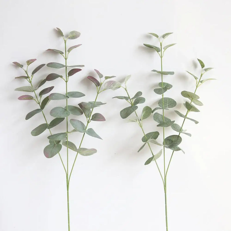 Afralia™ Large Eucalyptus Artificial Leaves Wall Decor for Home Shop Garden Party